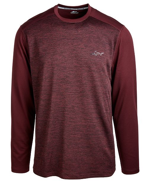 macys mens polo thermal shirts