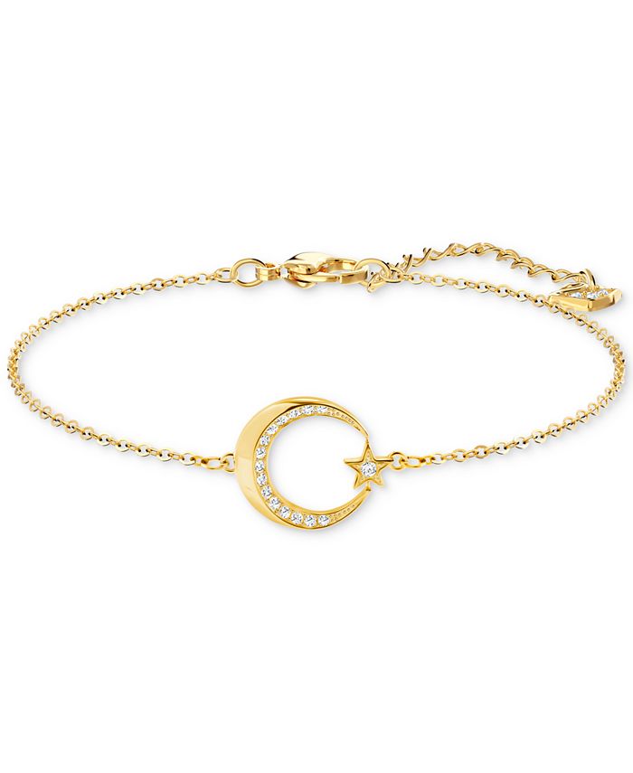 Swarovski crescent clearance moon bracelet