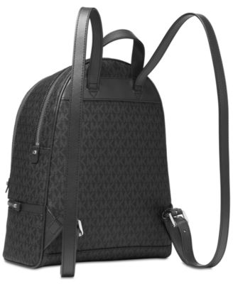 gray michael kors backpack