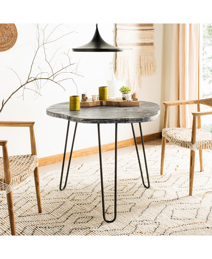 Safavieh Mindy Wood Top Dining Table Macy's