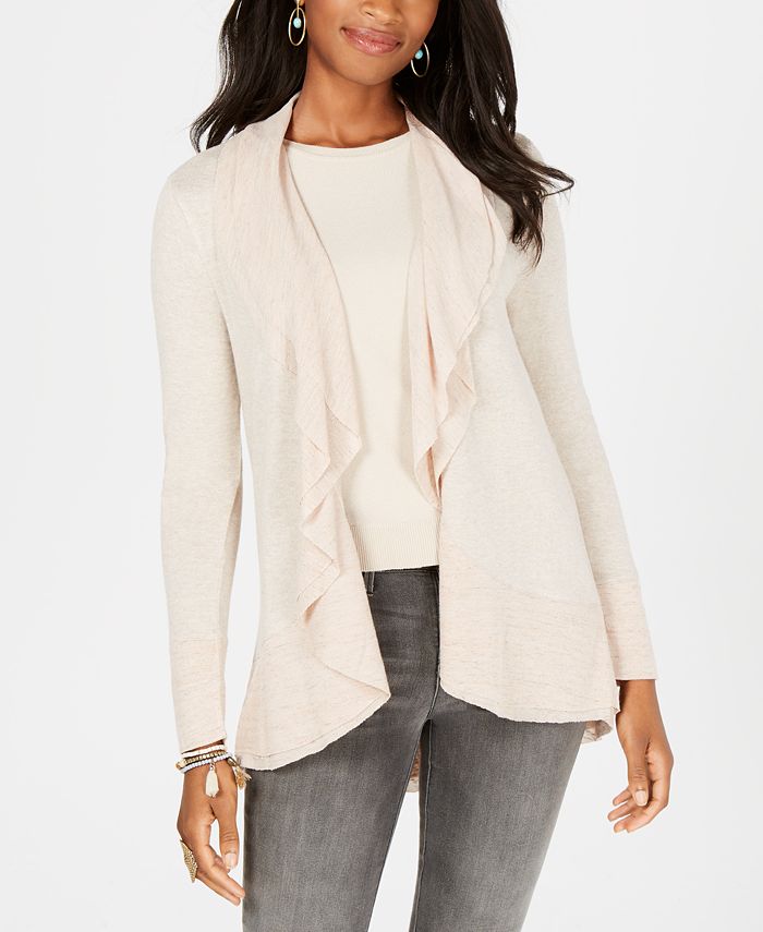 Open front hot sale cardigan petite
