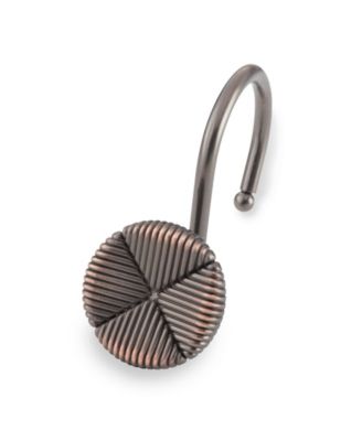Elegant Home Fashions - Shower Hooks - Forget Me Not - Oil Rubbed Bronze
