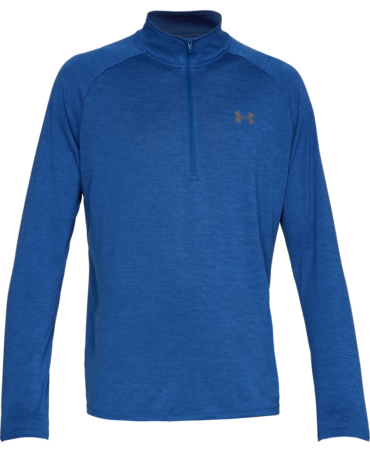 Under Armour UA Tech Half-Zip Long-Sleeve Shirt - Royal/Graphite