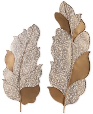 Uttermost - Autumn Lace Leaf Wall Art Set of 2