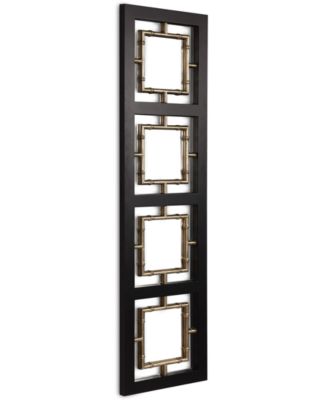 Uttermost - Tadon Black Rectangle Mirror