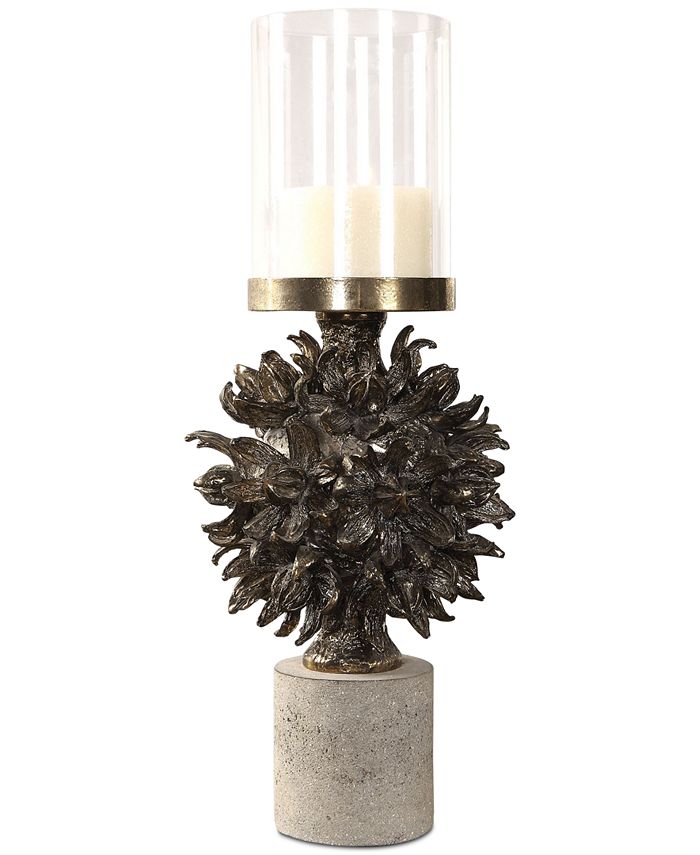 Uttermost - Autograph Tree Antiqued Bronze Candleholder