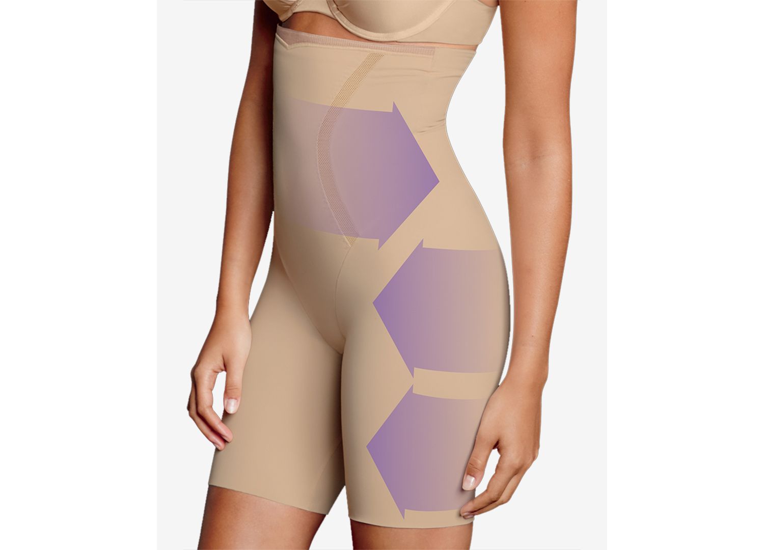 Women's Firm Foundations High-Waisted Thigh Slimmer DM5001