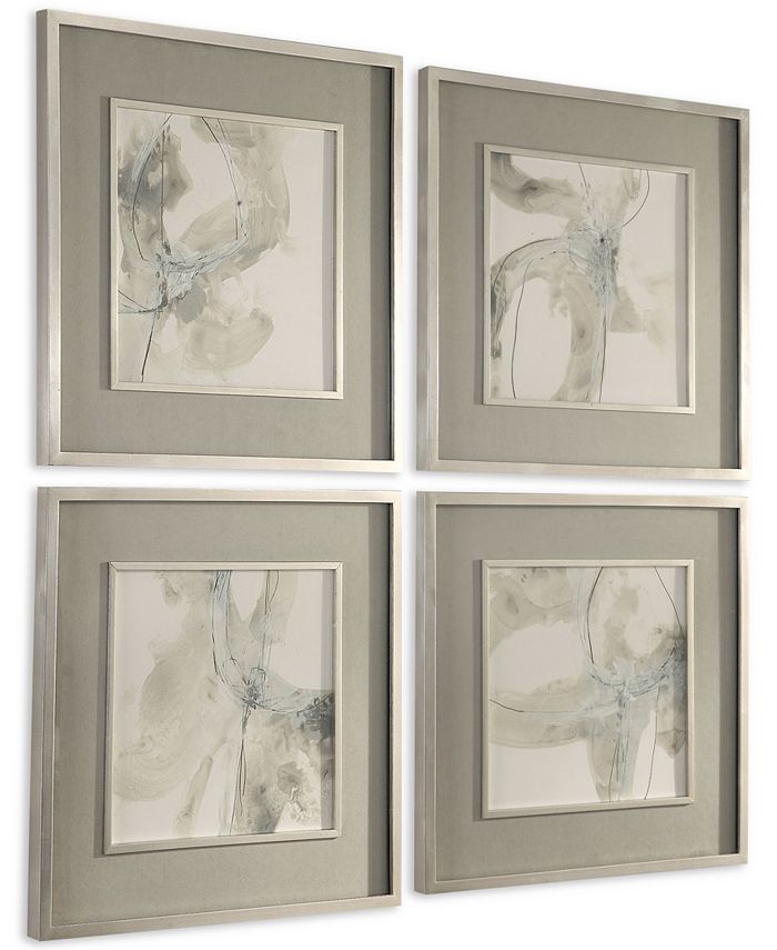 Uttermost - Divination Abstract Art Set of 4