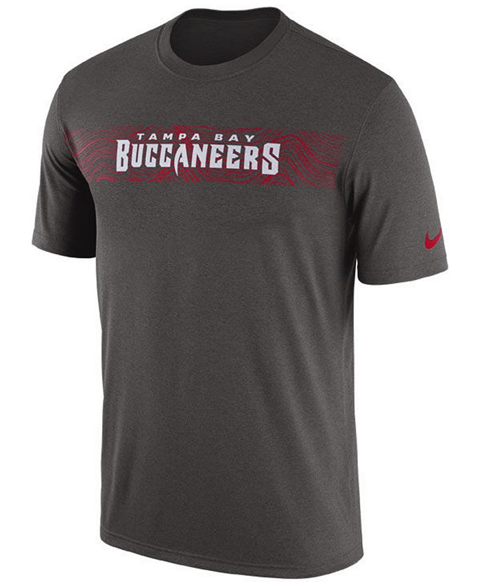 Nike Men's Tampa Bay Buccaneers Legend On-Field Seismic T-Shirt - Macy's