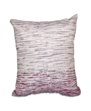 E By Design Ocean View 16 Inch Light Purple And Purple Decorative Geometric Throw Pillow
