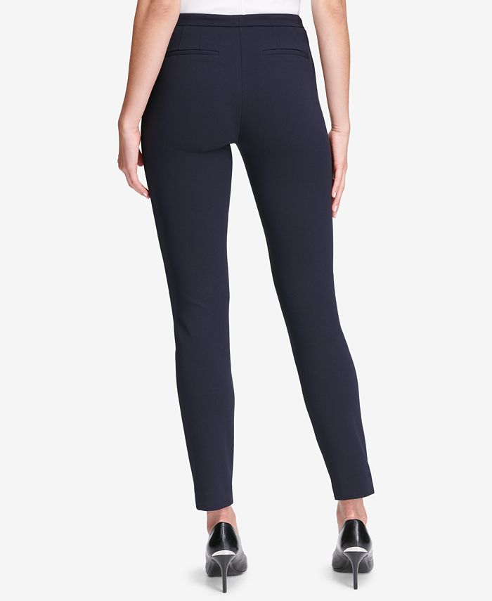 Calvin Klein Petite Zip-Pocket Pants - Macy's
