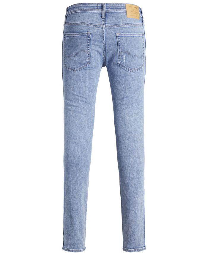 Jack & Jones Men's SlimFit Stretch Ripped Jeans Macy's