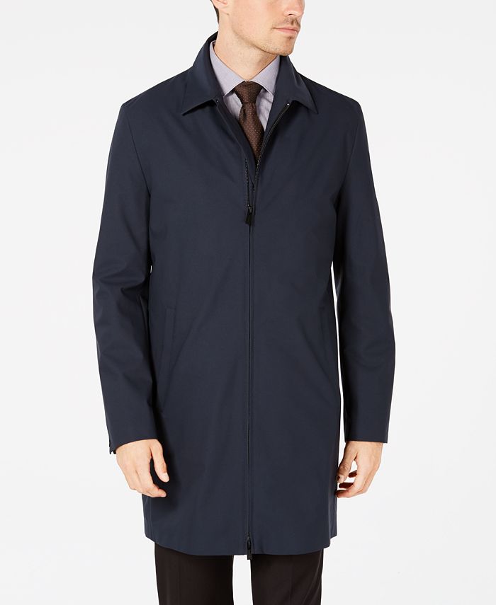 Hugo Boss Men's Morgan Slim-Fit Raincoat - Macy's