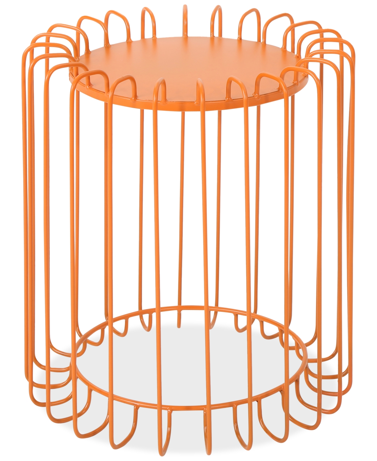 Noble House Sirinya 16" Side Table In Orange