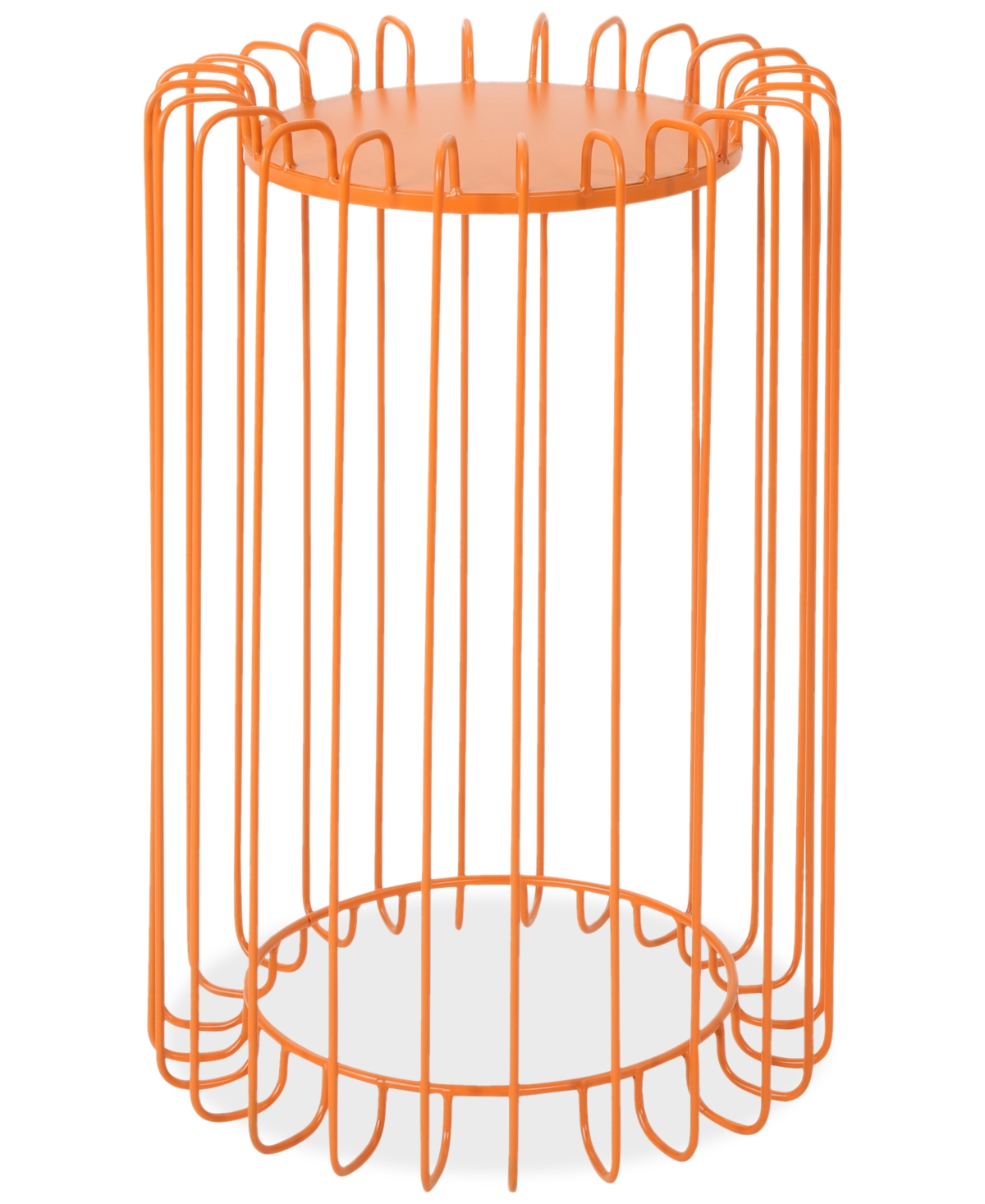Noble House Sirinya 21" Side Table In Orange