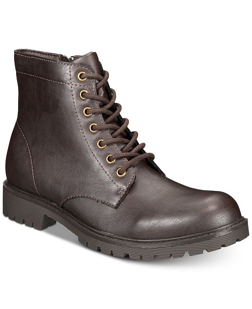 Club Room Men's Landon Boots, Created for Macy's & Reviews All Men's Shoes Men Macy's