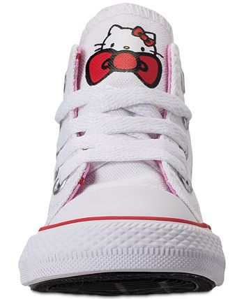 Converse Toddler Girls Chuck Taylor High Top Hello Kitty Casual