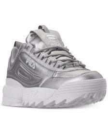 Women's Disruptor II Premium Metallic Casual Athletic Sneakers from Finish Line