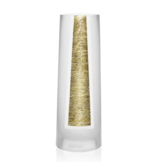 Badash Crystal Gold Standard Vase - Macy's