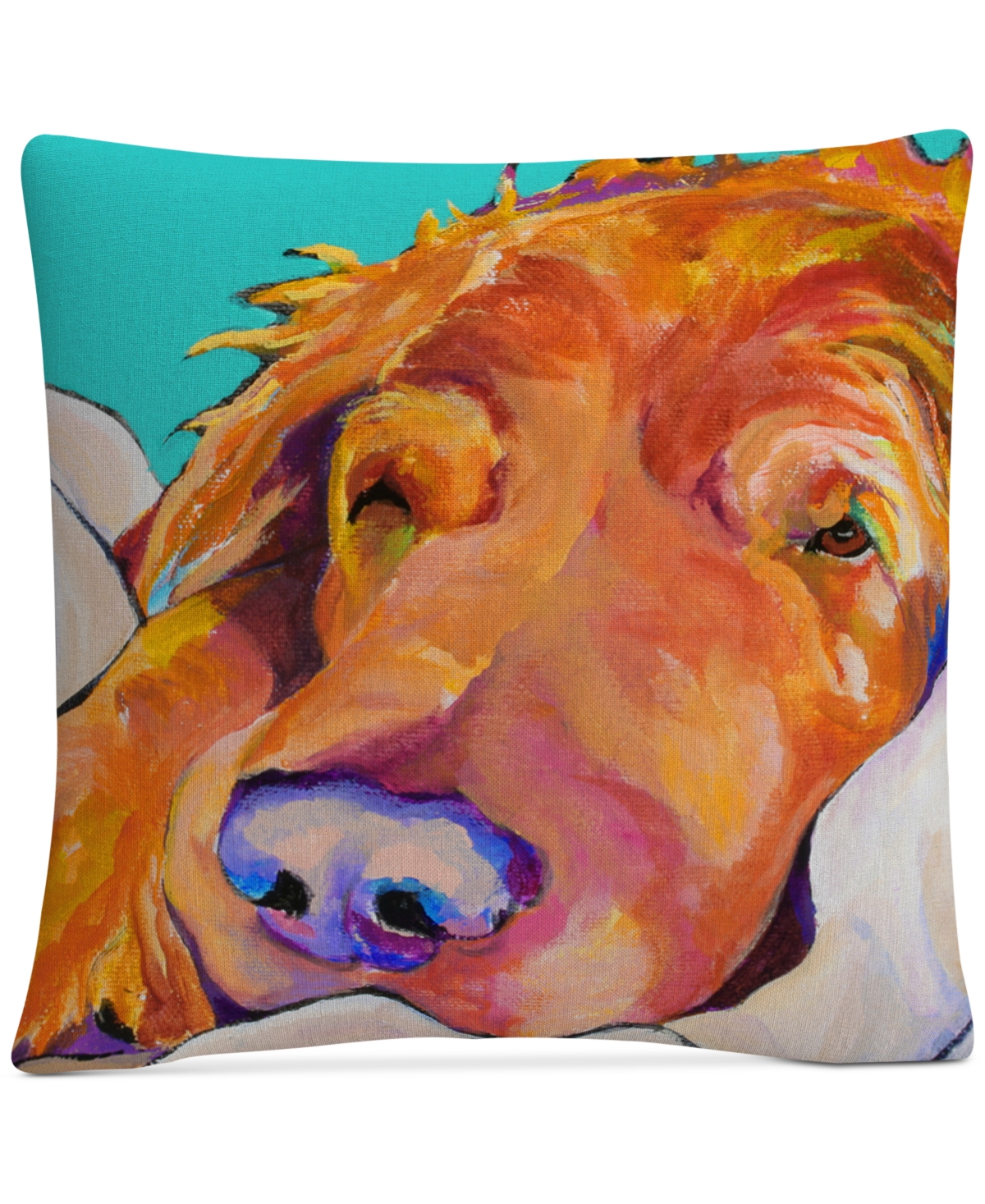 Pat Saunders-White Snoozer King Decorative Pillow, 16 x 16