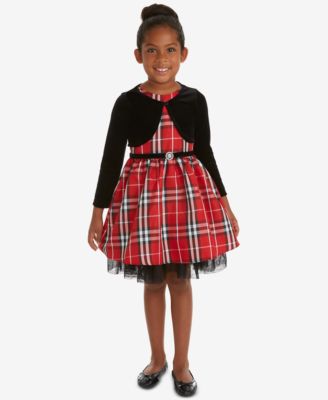 macys plaid dress