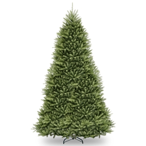 National Tree 7 5' Snowy Mountain Pine Slim Hinged Tree with 500 Clear Lights
