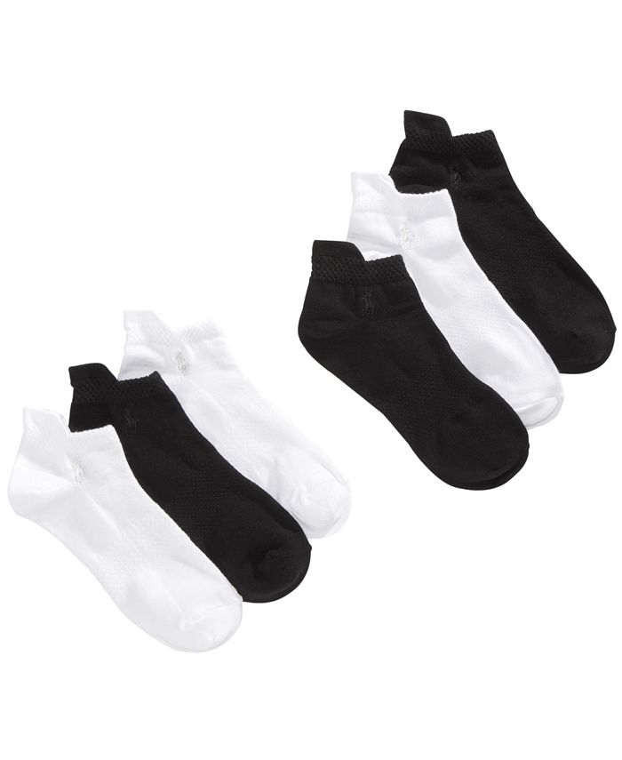 Polo Ralph Lauren Women's 6-Pk. Low-Cut Athletic Socks - Macy's