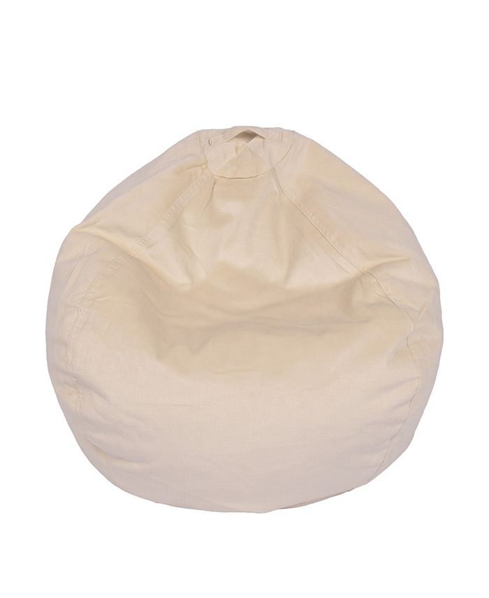 Acessentials Velvet Bean Bag Chair Macy's