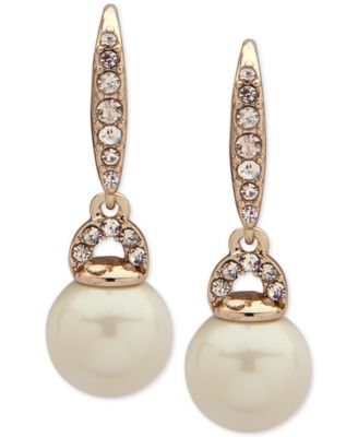 ralph lauren earrings pearl