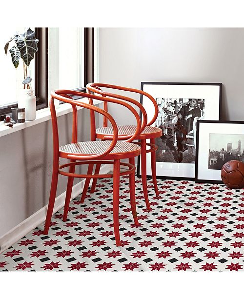 Brewster Home Fashions Orion Peel And Stick Floor Tiles Reviews