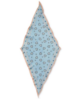 COACH - Western Heart Silk Diamond Scarf