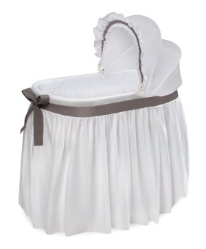 Wishes Oval Bassinet - Full Length Skirt