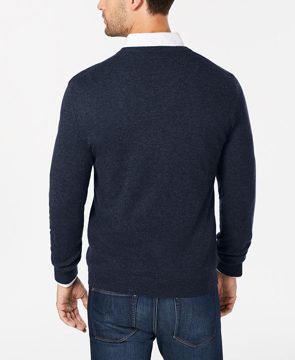 Club Room Cashmere CrewNeck Sweater, Created for Macy's & Reviews Sweaters Men Macy's