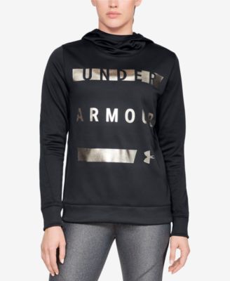 under armour metallic hoodie