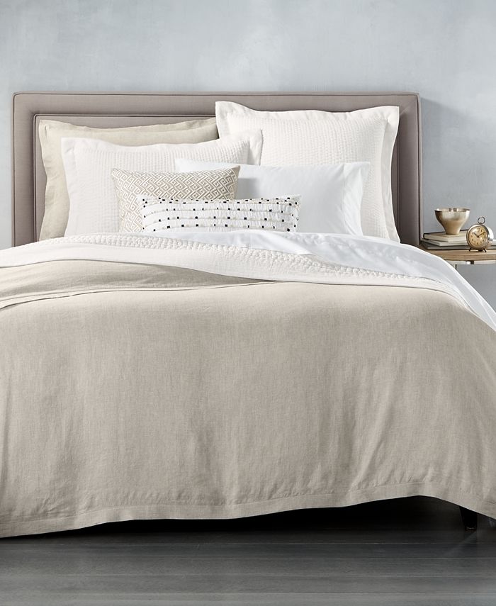 Hotel Collection LAST ACT! Linen King Duvet Cover, Created for Macy's