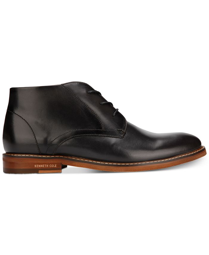 Kenneth Cole New York Kenneth Cole Men's Dance Leather Chukka Boots ...