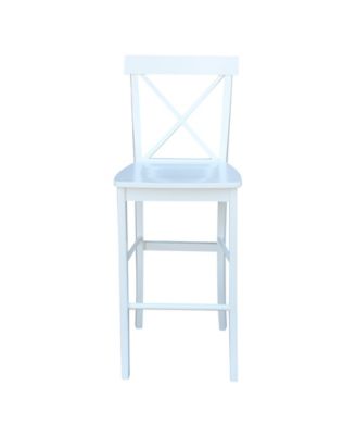 X-Back Barheight Stool - 30" Seat Height