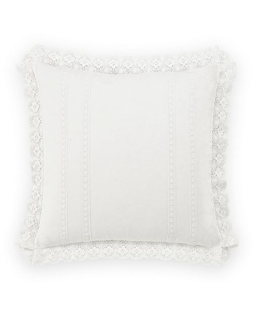 Laura Ashley Annabella White European Sham & Reviews Bedding