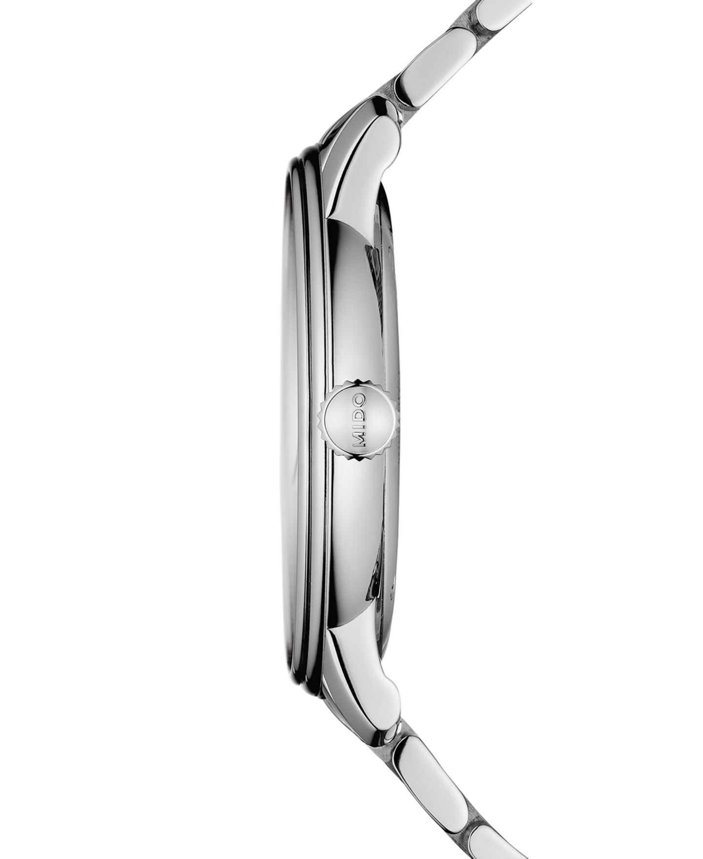 Мужские часы Mido Swiss Automatic Baroncelli III Heritage Stainless Steel Bracelet Watch 39mm — фото 2