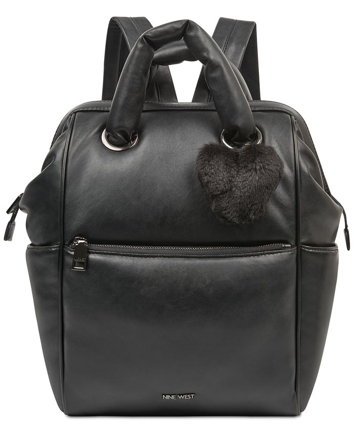 NINE WEST Kezia Sandali Donna – Marrone Scuro 200 – Tacco 5,2 Cm – Punta Quadrata