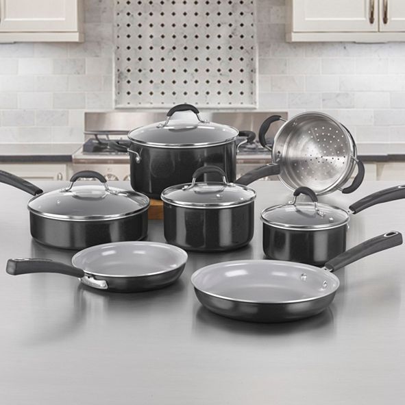 Cuisinart Advantage Ceramica XT NonStick 11 Piece Cookware Set & Reviews Cookware Kitchen