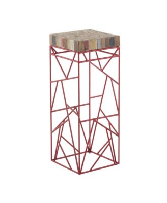 Moe's Home Collection - RUBIC BAR STOOL RED