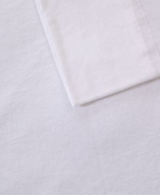 Jersey Knit Cotton Blend 4-Pc. Sheet Set, King