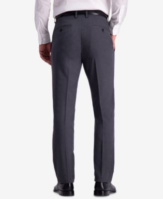 Men's Slim-Fit Shadow Check Dress Pants