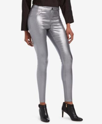 HUE Iridescent Denim Leggings Macy s