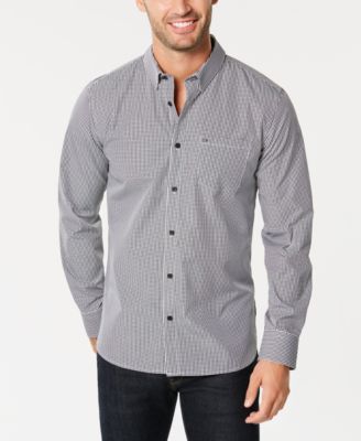 Calvin Klein - Men's Slim-Fit Striped Shirt