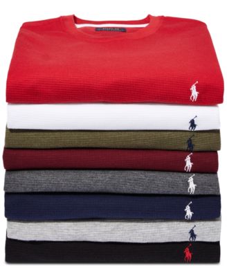 polo ralph lauren waffle long sleeve