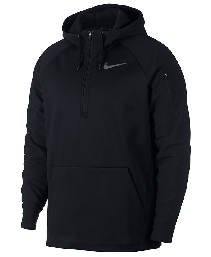 Nike Men's Therma Quarter-Zip Training Hoodie - Macy's