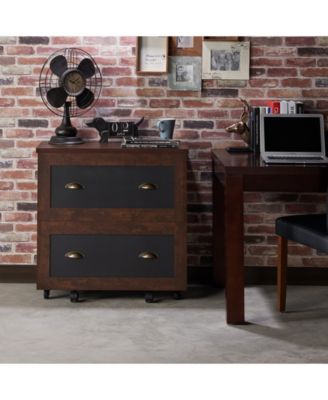 Furniture of America - Hollis Rustic File Cabinet