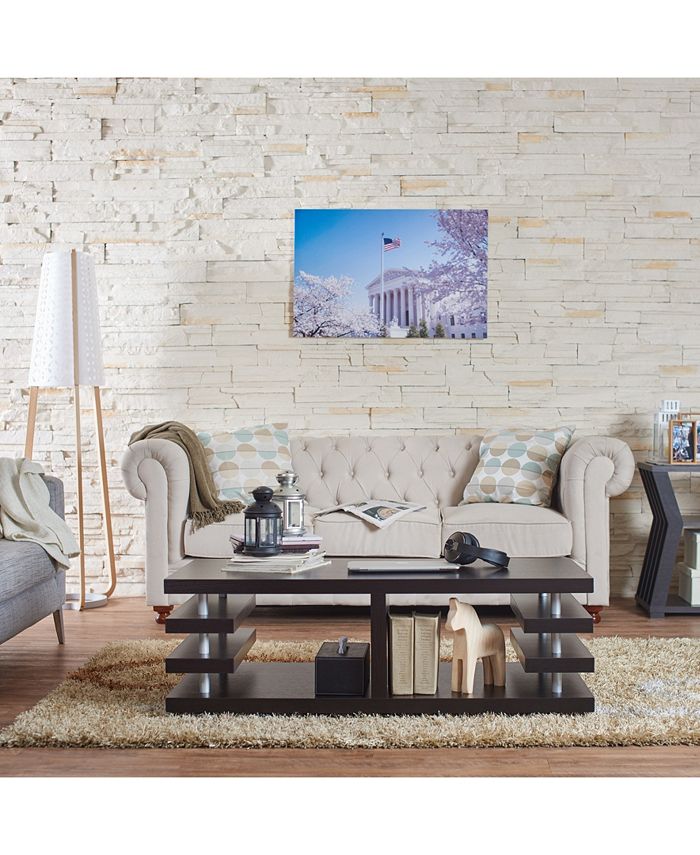 Furniture of America Cloverdale Espresso Coffee Table Macy's